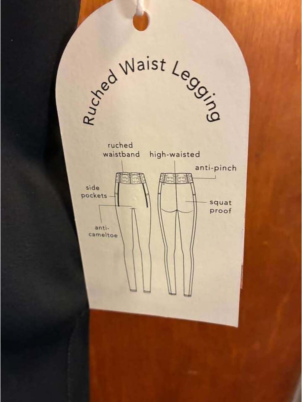 Blogilates Ruched Waist Legging - Picture 3 of 6
